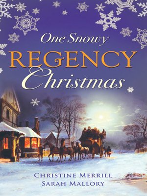 cover image of One Snowy Regency Christmas